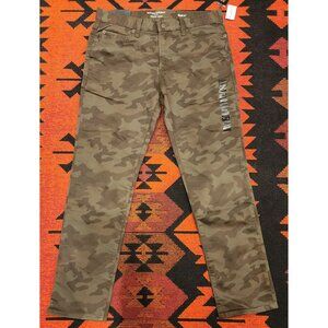 NEW Banana Republic Men's Camo Stretch Slim Fit Travel Jean. 32W x 30L